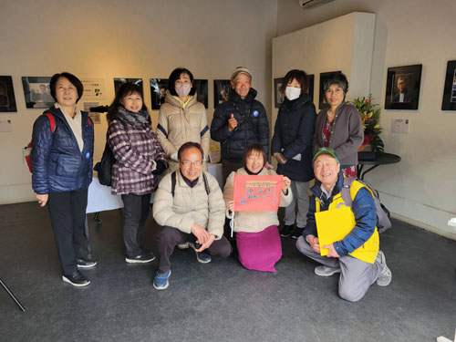 商連ツアーで片瀬写真館の案内をしました